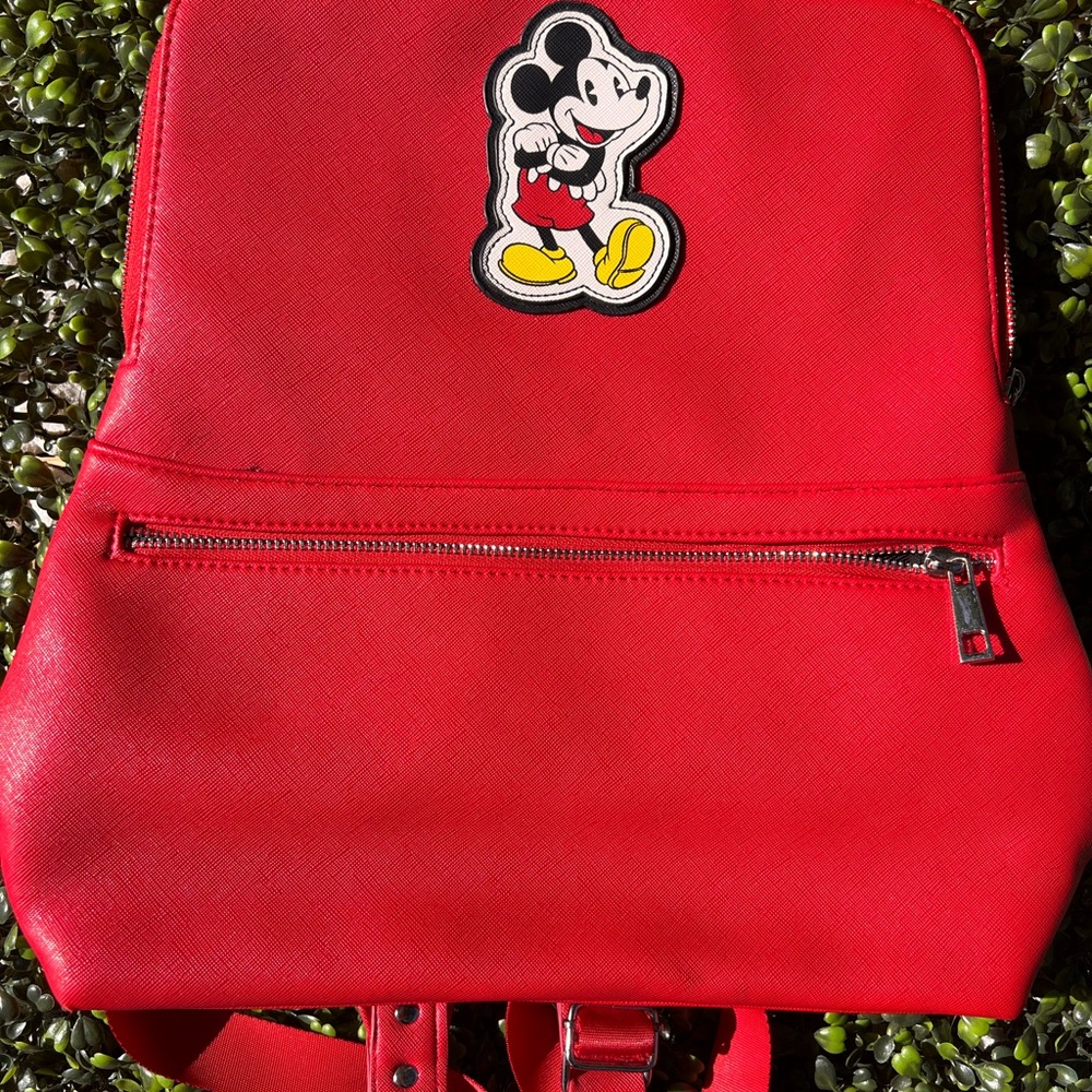 Disney Red Mickey Mouse Backpack